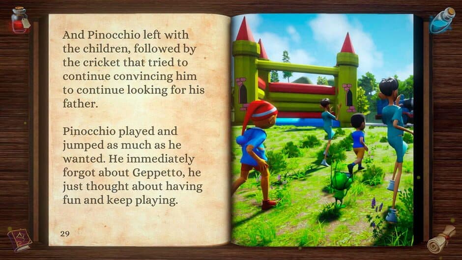 Скриншот 2 из Pinocchio: Interactive Book