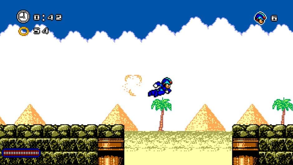 Скриншот 1 из Megaman X in Sonic Blasting Adventure