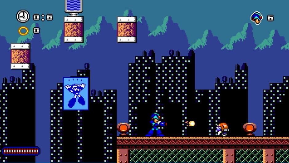 Скриншот 2 из Megaman X in Sonic Blasting Adventure