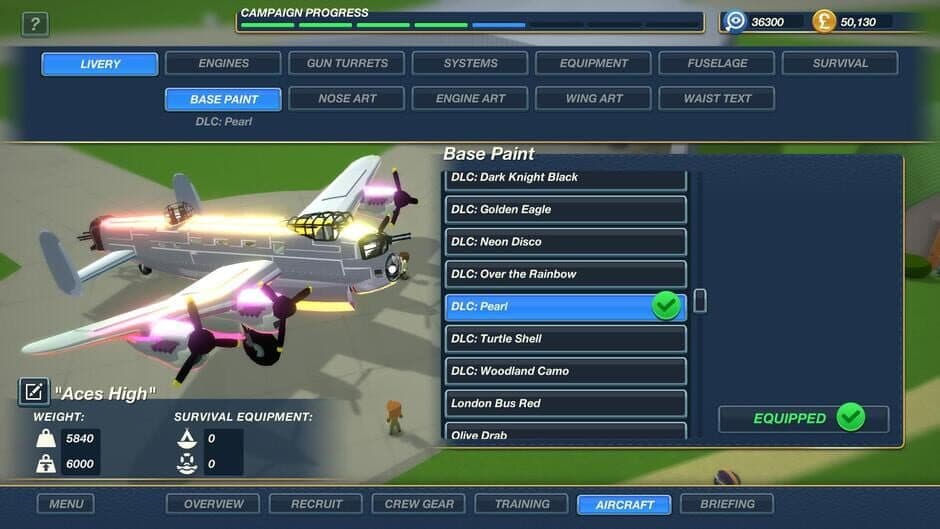 Скриншот 1 из Bomber Crew: Skin Pack