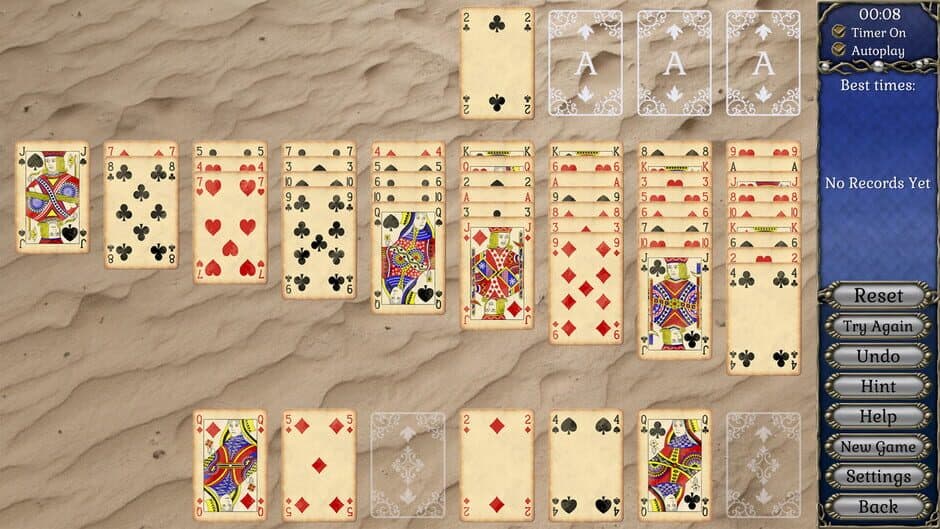 Скриншот 2 из Jewel Match Atlantis Solitaire 4: Collector's Edition