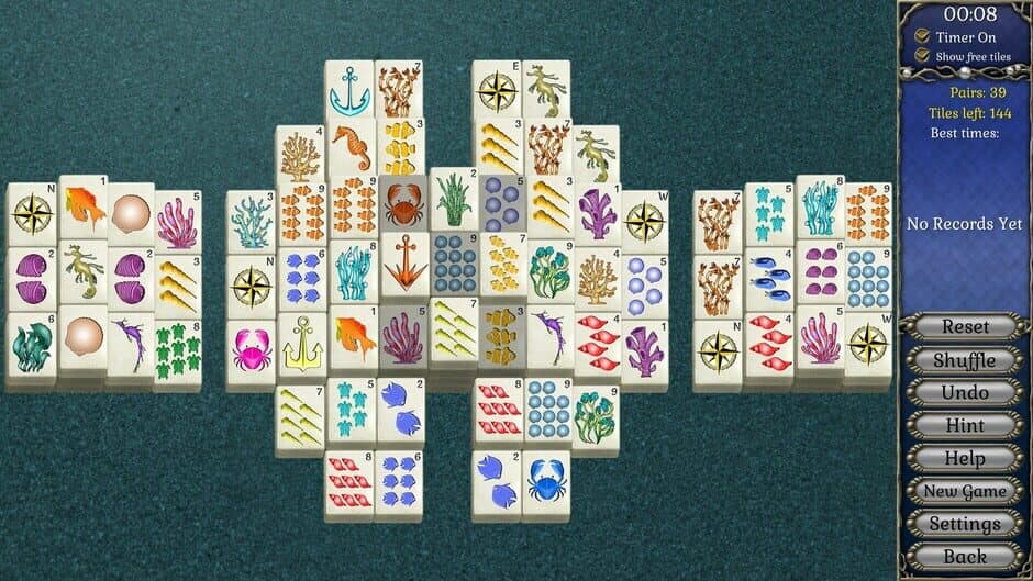 Скриншот 4 из Jewel Match Atlantis Solitaire 4: Collector's Edition