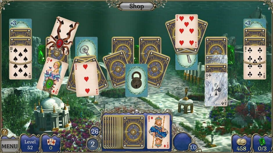 Скриншот 7 из Jewel Match Atlantis Solitaire 4: Collector's Edition