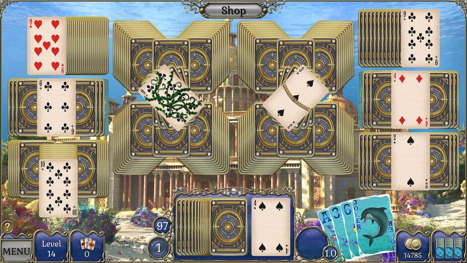 Скриншот 8 из Jewel Match Atlantis Solitaire 4: Collector's Edition