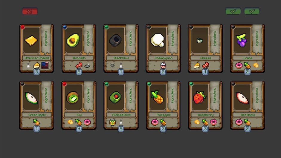 Скриншот 2 из Delicards: A Delicious Card Game