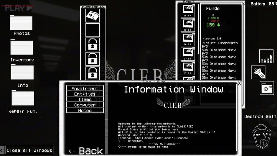 Скриншот 5 из C.I.E.B The Backrooms Project