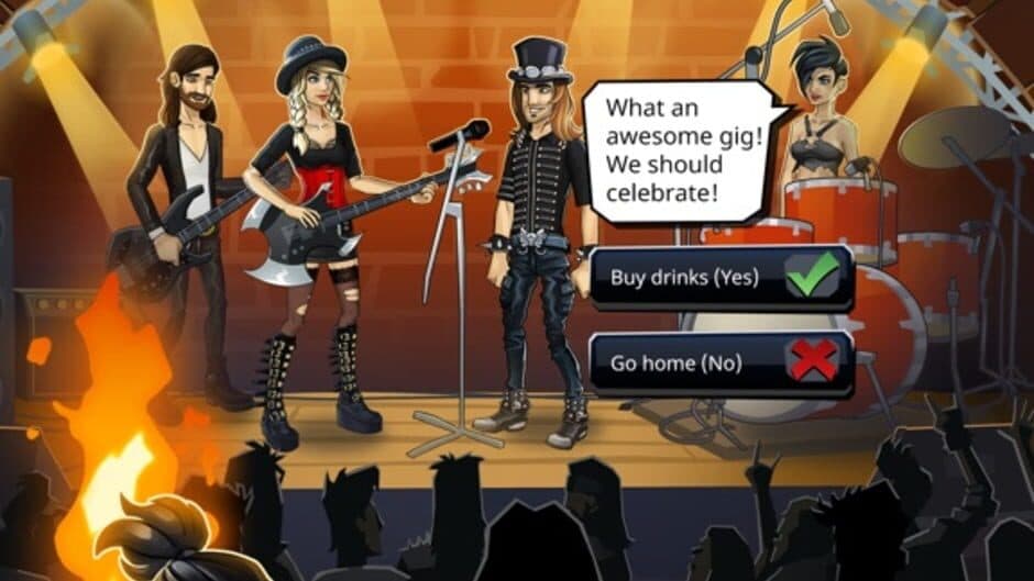 Скриншот 1 из Kiss Rock City: Be A Rockstar