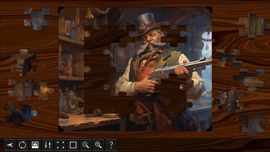 Скриншот 3 из Steampunk Jigsaw Puzzles: The Wild West