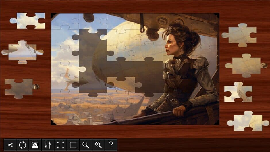 Скриншот 1 из Steampunk Jigsaw Puzzles: Airships & Aviators