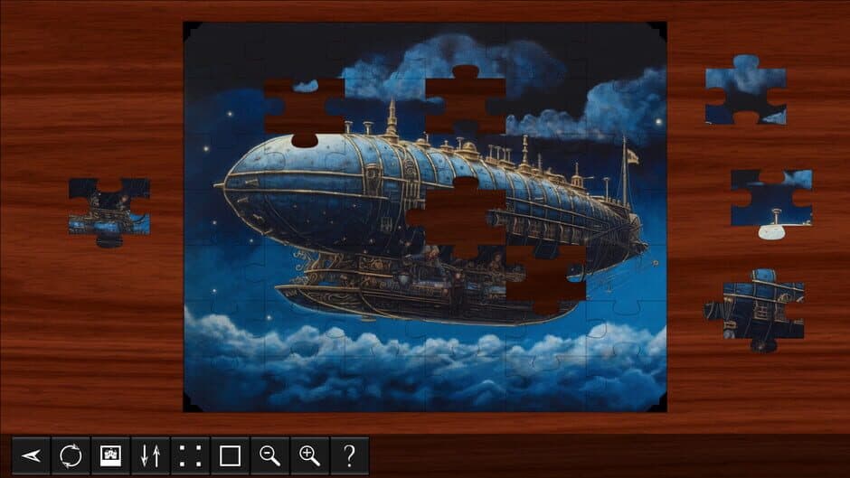 Скриншот 3 из Steampunk Jigsaw Puzzles: Airships & Aviators
