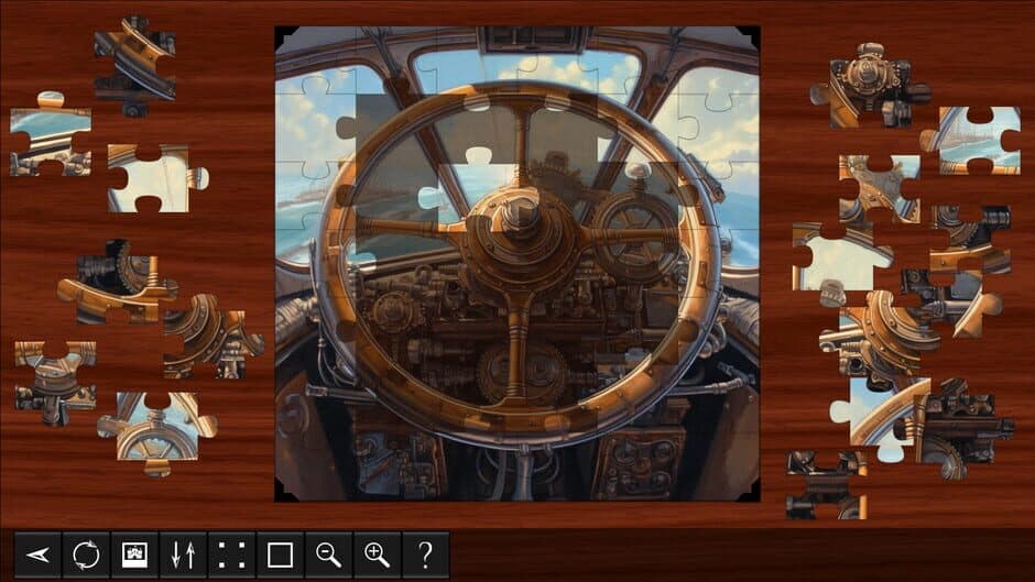 Скриншот 4 из Steampunk Jigsaw Puzzles: Airships & Aviators