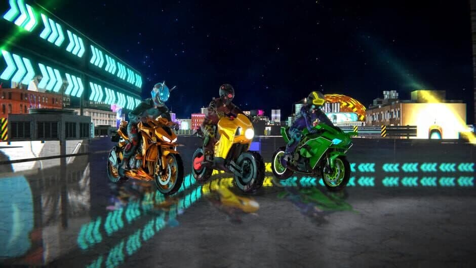 Скриншот 5 из 2044 Moto Racer: Cyber Racing Simulator
