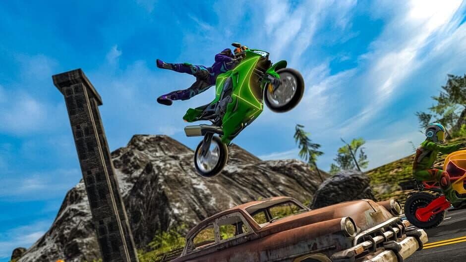 Скриншот 8 из 2044 Moto Racer: Cyber Racing Simulator