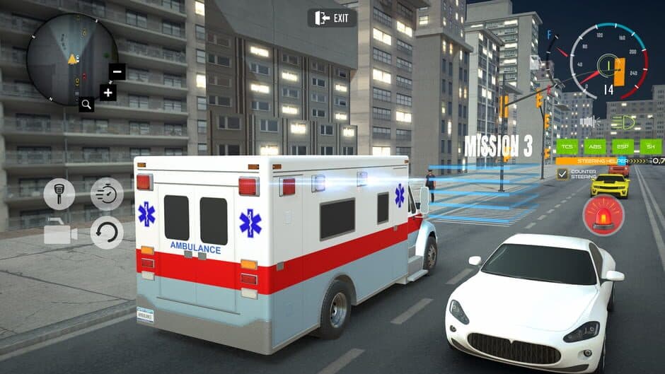 Скриншот 3 из City Ambulance Car Driving