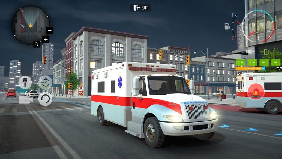 Скриншот 4 из City Ambulance Car Driving
