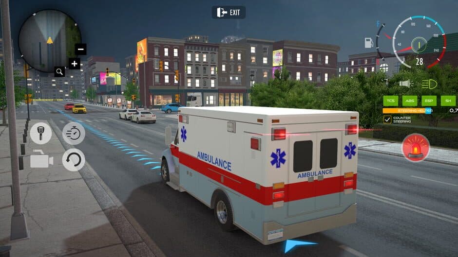 Скриншот 5 из City Ambulance Car Driving