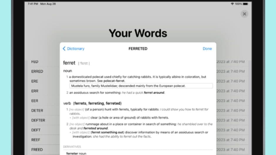 Скриншот 5 из MultiWords