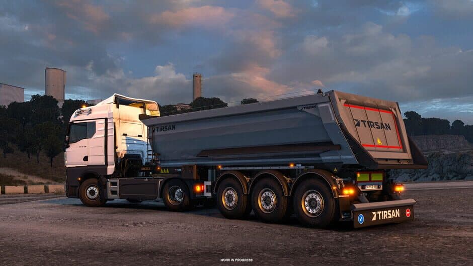Скриншот 5 из Euro Truck Simulator 2: Tirsan Trailer Pack