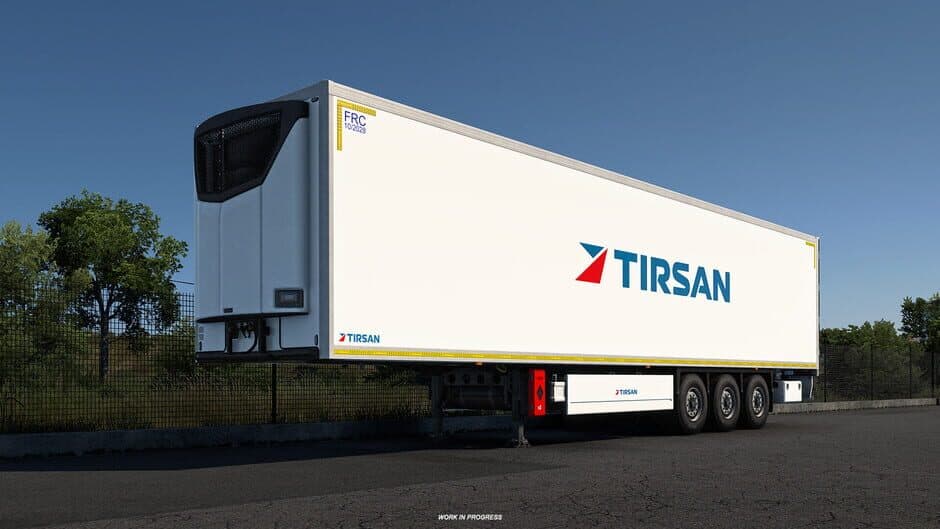 Скриншот 6 из Euro Truck Simulator 2: Tirsan Trailer Pack