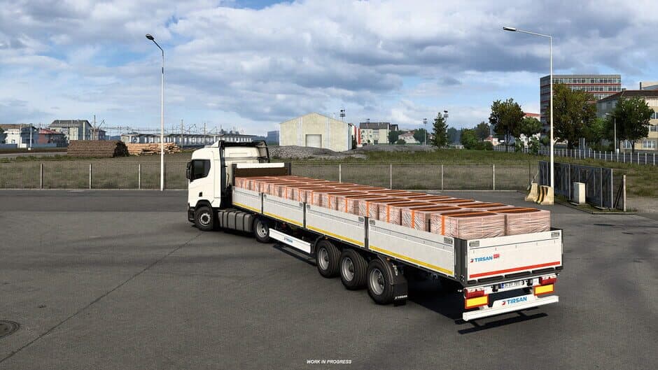 Скриншот 8 из Euro Truck Simulator 2: Tirsan Trailer Pack