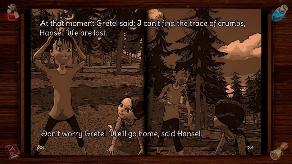 Скриншот 3 из Hansel and Gretel: Interactive Book