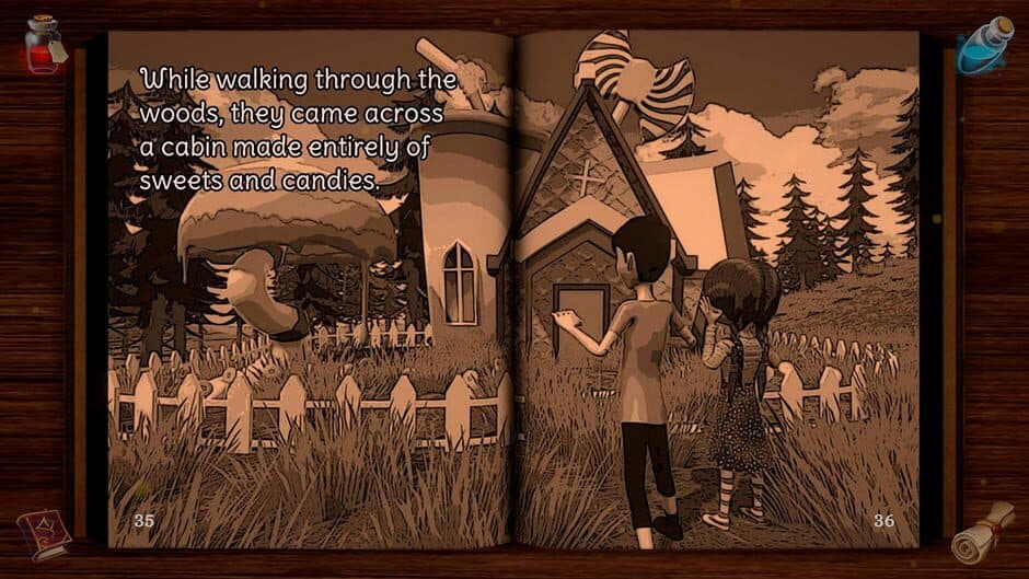 Скриншот 4 из Hansel and Gretel: Interactive Book