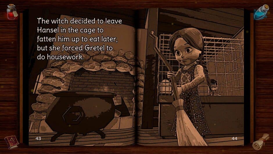 Скриншот 5 из Hansel and Gretel: Interactive Book