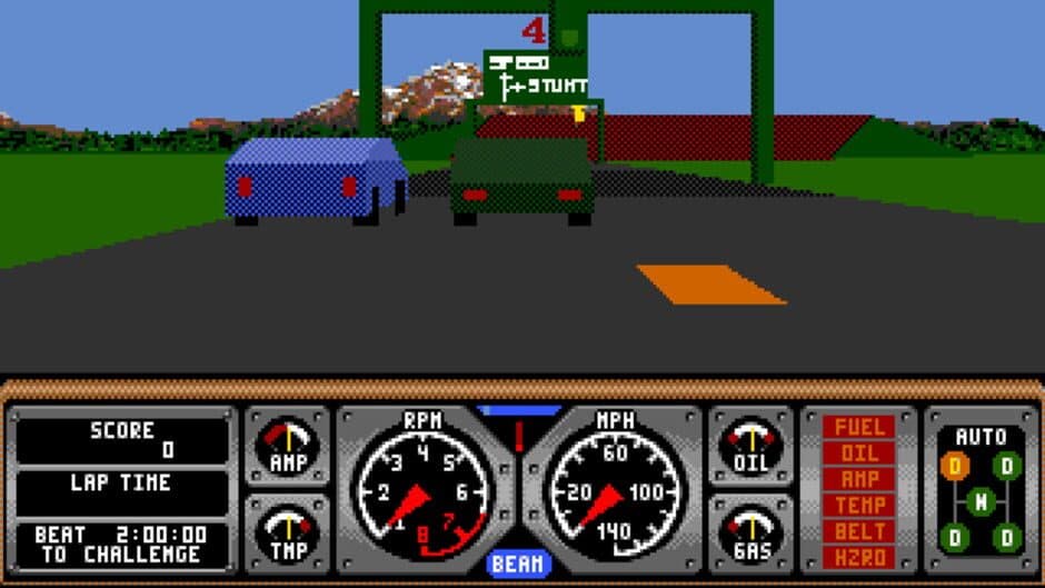 Скриншот 2 из Hard Drivin'
