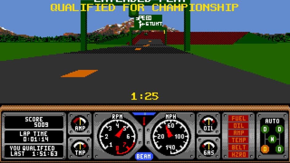 Скриншот 3 из Hard Drivin'
