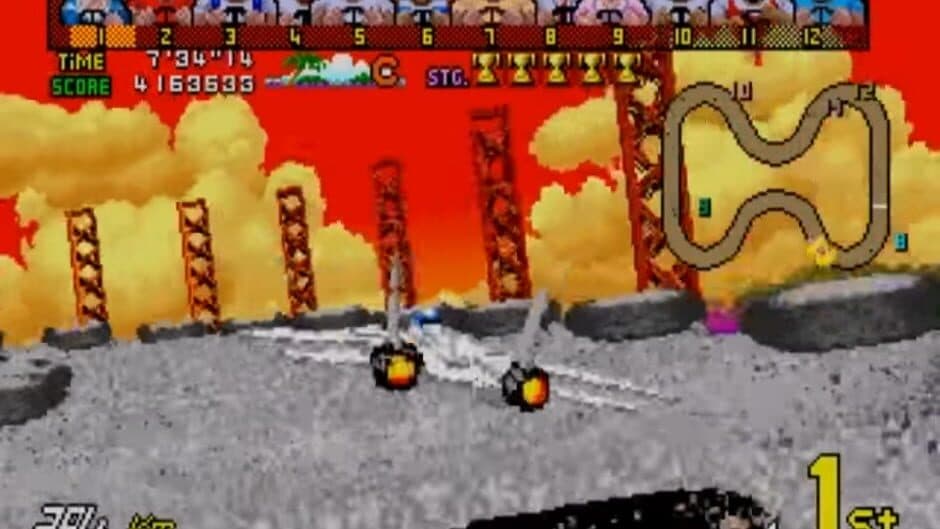 Скриншот 1 из Sega Ages Vol. 10: Power Drift
