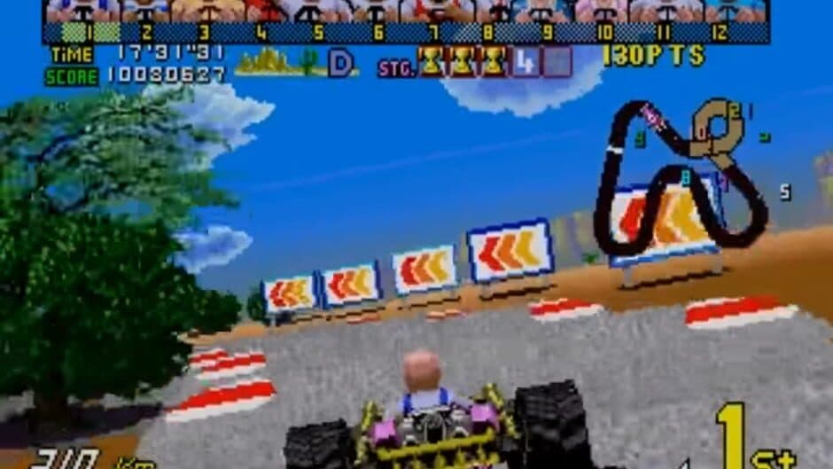Скриншот 2 из Sega Ages Vol. 10: Power Drift