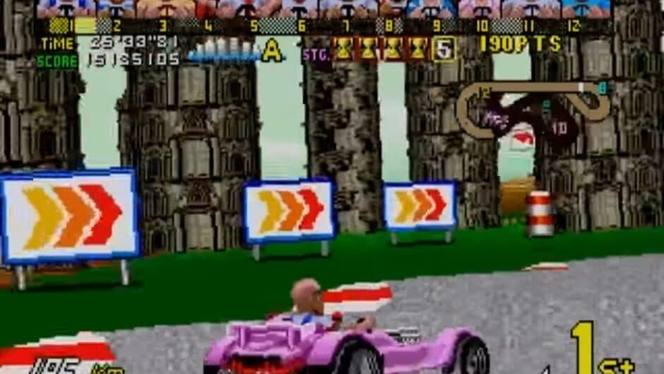 Скриншот 3 из Sega Ages Vol. 10: Power Drift
