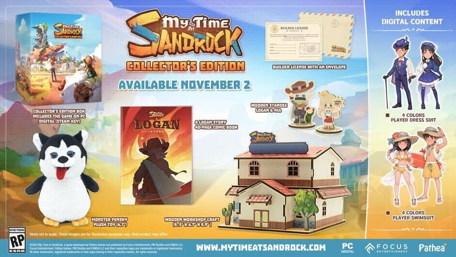 Скриншот 6 из My Time at Sandrock: Collector's Edition