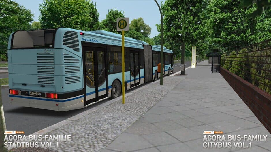 Скриншот 3 из OMSI 2: Agora Bus Family Citybus Vol. 1