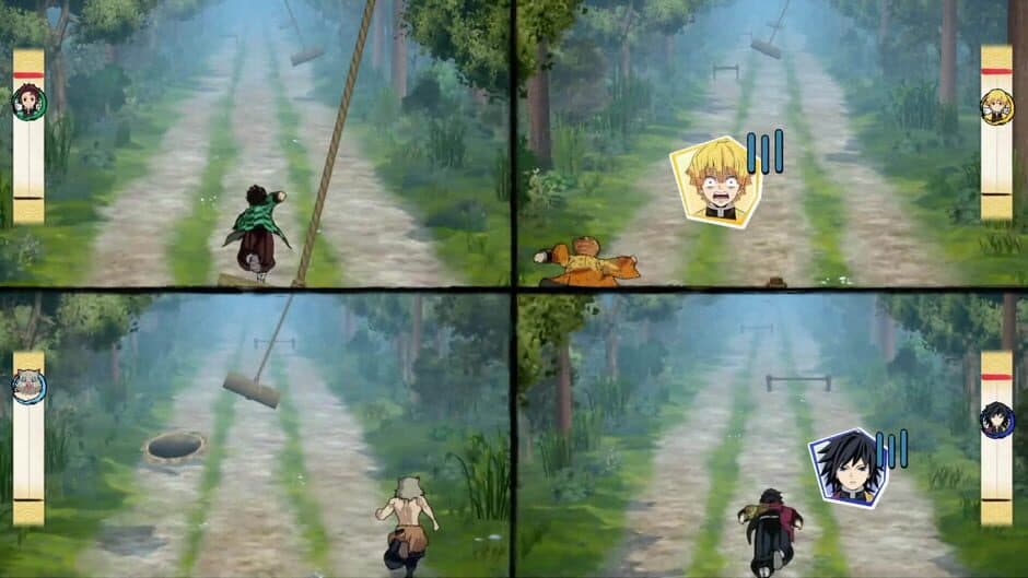 Скриншот 1 из Demon Slayer: Kimetsu no Yaiba - Sweep the Board!