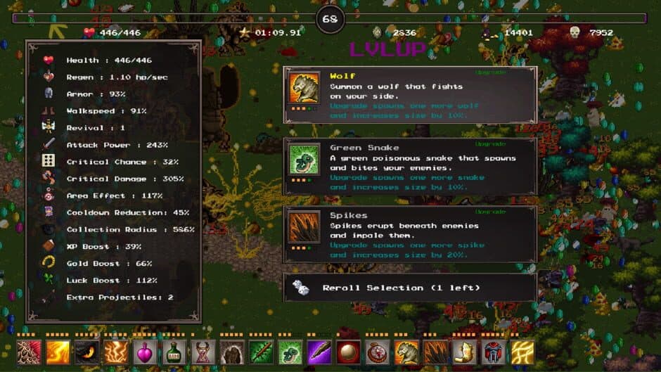 Скриншот 3 из Witchcraft Survivors