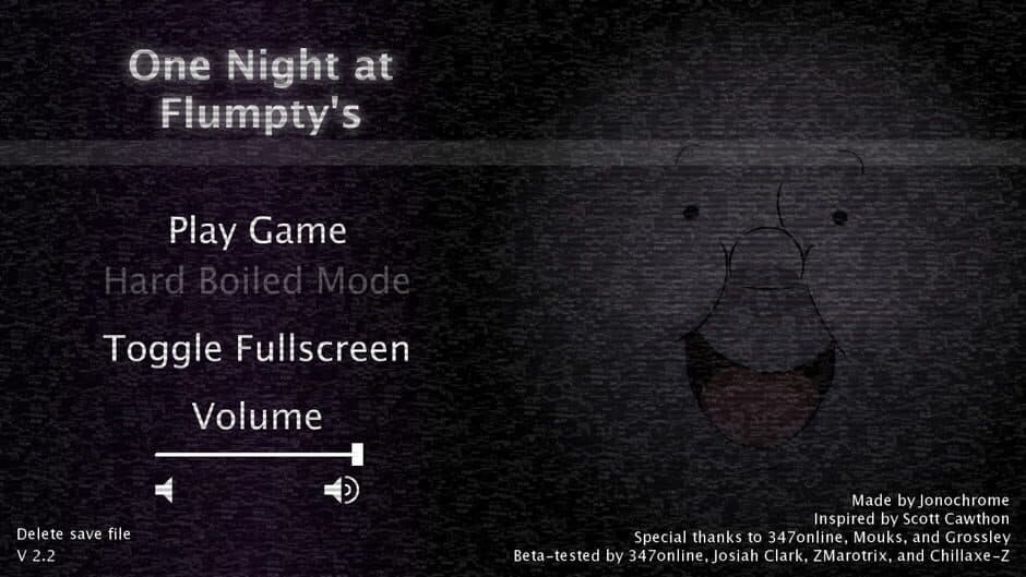 Скриншот 3 из One Night at Flumpty's