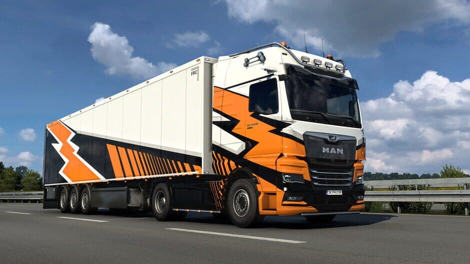 Скриншот 2 из Euro Truck Simulator 2: Modern Lines Paint Jobs Pack