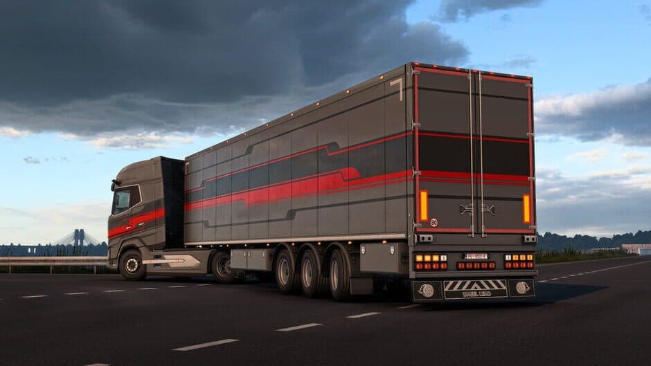 Скриншот 3 из Euro Truck Simulator 2: Modern Lines Paint Jobs Pack