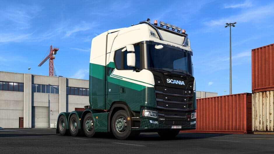 Скриншот 12 из Euro Truck Simulator 2: Modern Lines Paint Jobs Pack
