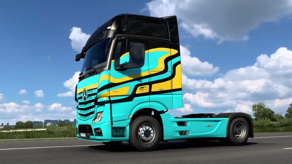 Скриншот 7 из Euro Truck Simulator 2: Modern Lines Paint Jobs Pack