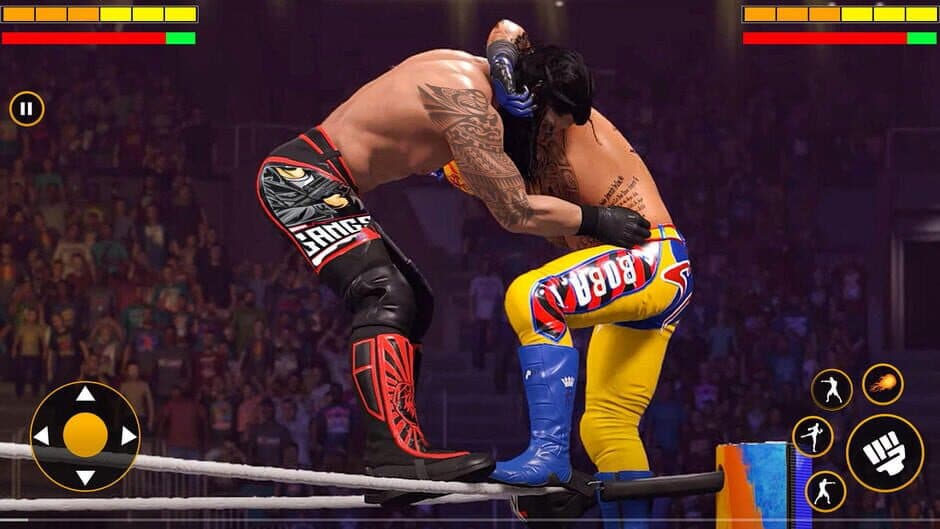 Скриншот 2 из Real Wrestling Fighting Game