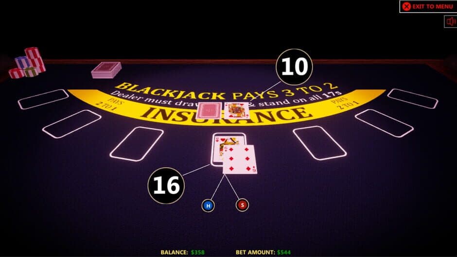 Скриншот 3 из Blackjack Simulator 2024