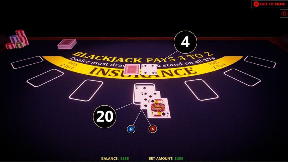 Скриншот 4 из Blackjack Simulator 2024