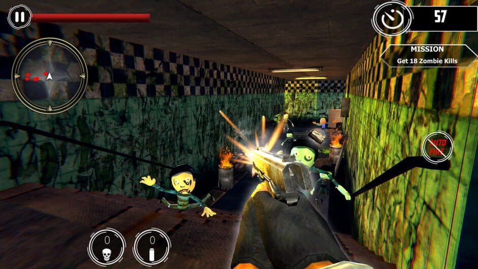 Скриншот 2 из Zombie Sniper Shooter: Stickman War