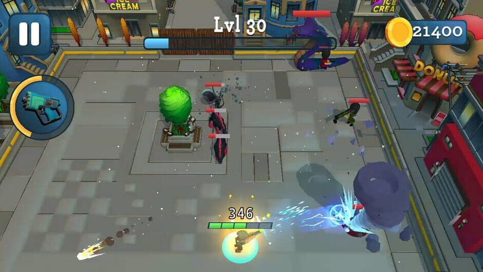 Скриншот 3 из Rogue City: Casual Top Down Shooter