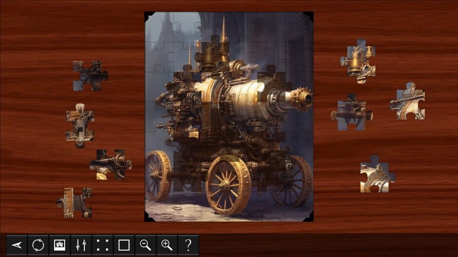 Скриншот 1 из Steampunk Jigsaw Puzzles: The Great Battle