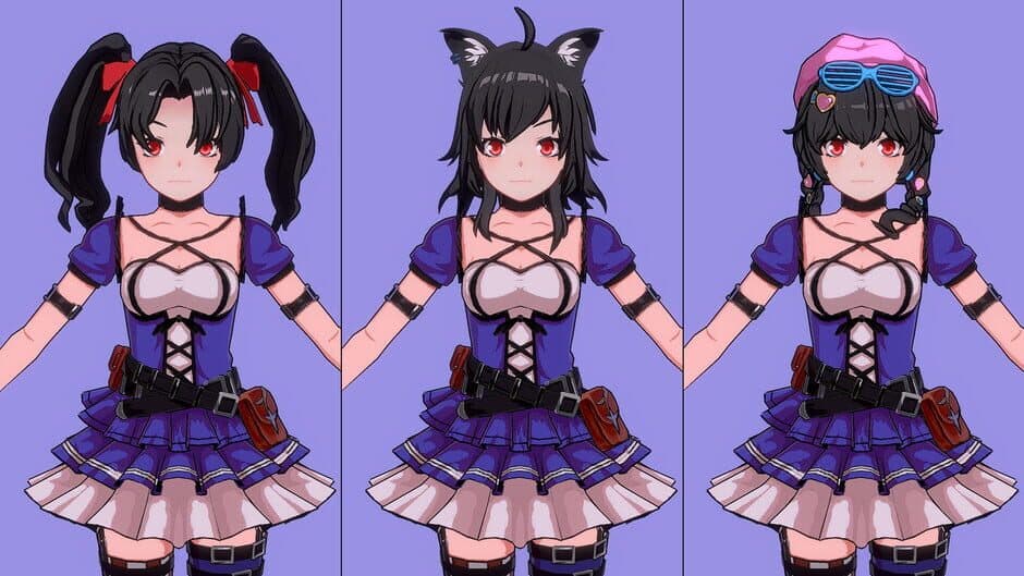 Скриншот 4 из Frontier Hunter: Hairstyle Pack