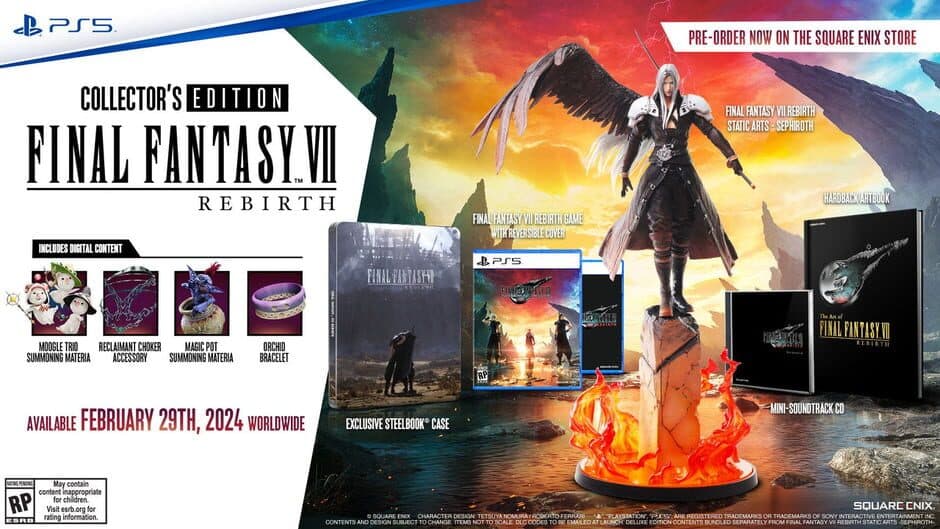 Скриншот 1 из Final Fantasy VII Rebirth: Collector's Edition