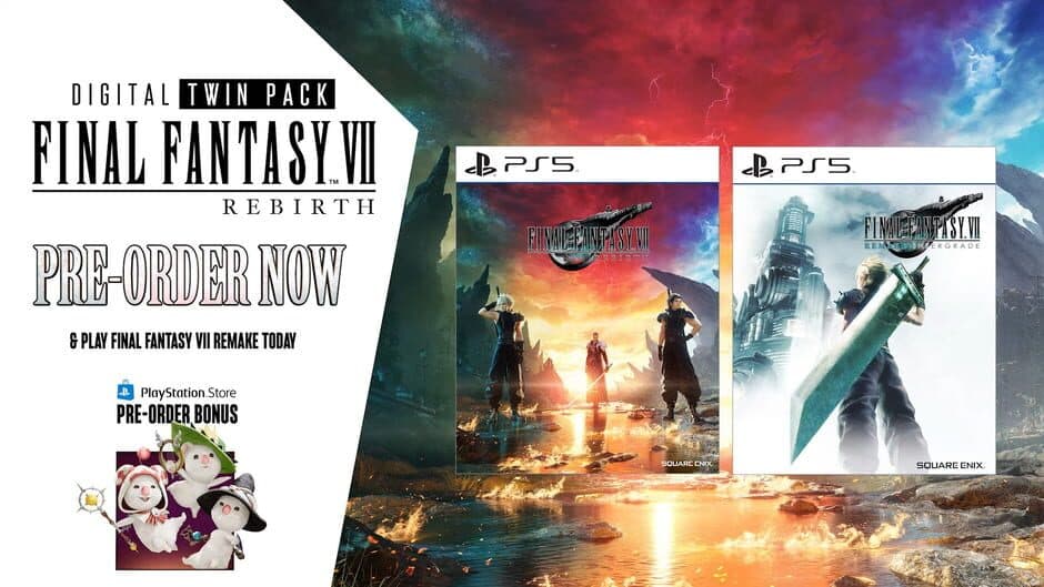 Скриншот 1 из Final Fantasy VII Remake & Rebirth: Twin Pack